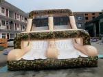 Outdoor Inflatable Sports Games , Boot Camp Inflatable Obstacle Course