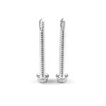 Unitek Bimetallic Hex Flange Head Screws ST6.3-20x65 Ruspert Self-Drilling Flat