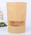 Retail Zipper Kraft Paper Bags Tea/Food Packaging Stand Up Paper k Bag