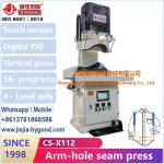 Wrinkle Free Vertical Shirt Pressing Machine 220V For Sleeve Body Side Seam