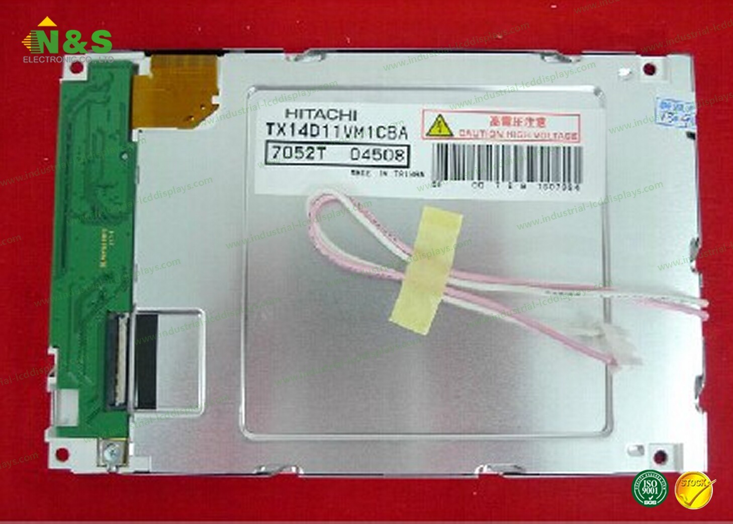 Transmissive Hitachi Color TFT LCD Display RGB 320 × 240 TX14D11VM1CBA