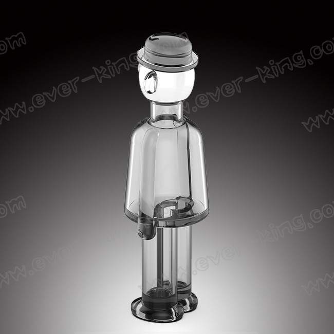 Unparalleled People Shape Clear Glass Liquor Bottles 500ML