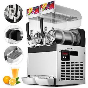 Wholesale Commercial 15L Two Tank Frozen Slush Machine Ice Slush Machine For Restaurant from china suppliers