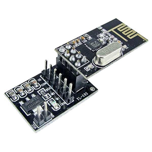 NRF24L01 Wireless Transceiver Module Socket Adapter Plate Board For 8 Pin NRF24L01