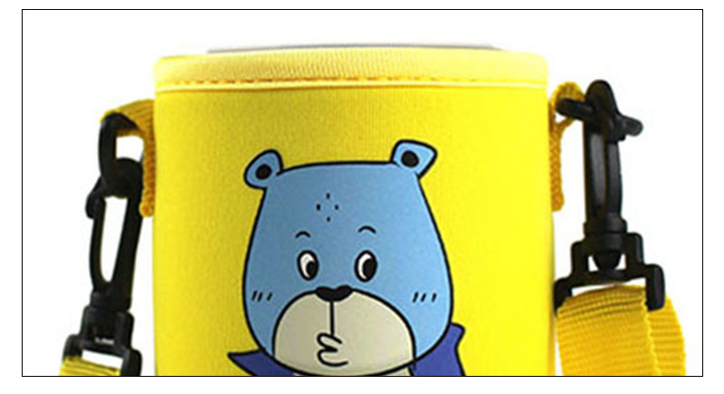 L7.2*H12cm Neoprene Water Bottle Sleeve For Outdoors
