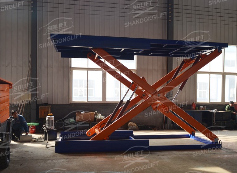 Auto Electric Hydraulic Scissor Car Lift Rupture Valve CE Approved
