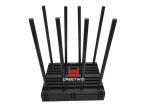 8 Antennas Desktop GSM DCS 3G 4G WIFI Cell Phone Signal Jammer Suit for Europe