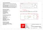 IP67 surface Industrial Membrane Keyboard integrating TouchPad One Piece Matte