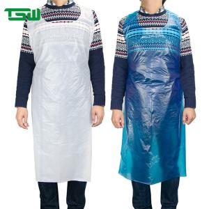 Wholesale Disposable HDPE LDPE Waterproof Plastic Apron disposable plastic aprons disposable PE apron from china suppliers