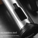 Christmas Gifts Metal Bottle Opener with Auto Pourer and Rechargeable Battery