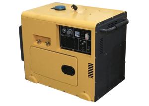 Wholesale 230A Small Portable Generators Welder Electric Start Yellow Moveable Soundproof from china suppliers