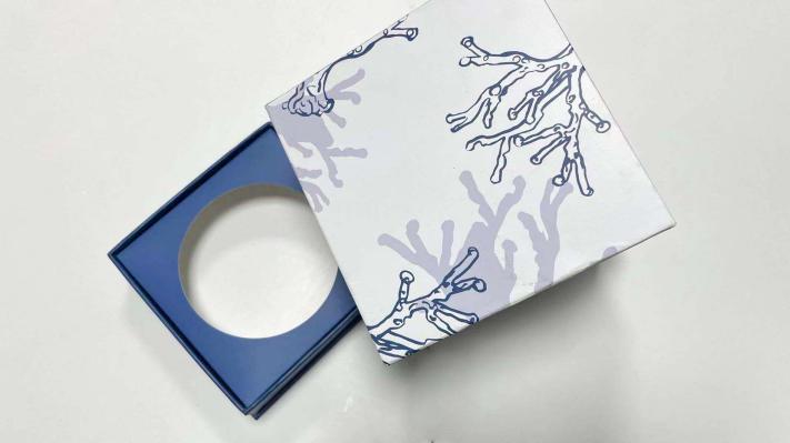 Recyclable Hot stamping PU Watch Box Packaging With Custom Logo