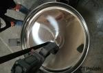 High Efficient Metal Plate Polishing Machine / Cookware Polishing Machine