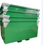200Kg Skip Bins Outdoor Scrap Metal Waste Bin Construction Garbage Collection