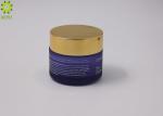 50ml Round Cosmetic Cream Jars Custom Color And Silk Printing Logo Acceptable