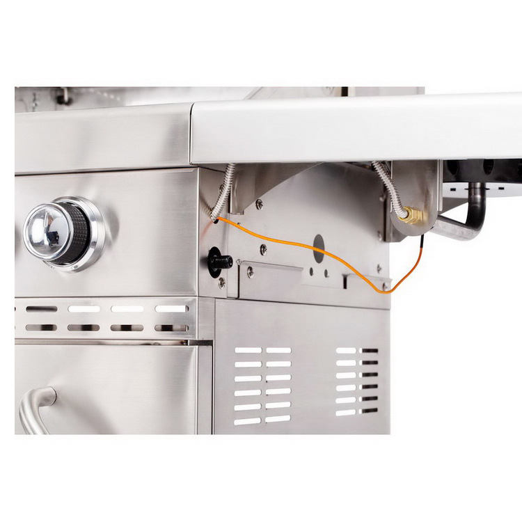 Large Capacity Smokeless Stainless Steel Bbq Grills Portable Outdoor Burner Gas Grill