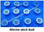 YA round ship deck leak-the main parts and materials of round ship floor drain