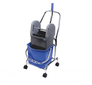 Wholesale Janitor Cleaning 4.5 Gallon Down Press Mop Wringer Trolley from china suppliers