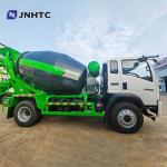 HOWO 4×2 Light Concrete Mixer Truck 3 Cube Meter 4.5 Tons Weather Resistance