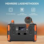1000Wh Portable Battery Power Station with Fast Fully Charging 1000W Solar