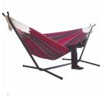Stainless Steel Canvas Folding Hammock With Stand 200kg Weight Capacity