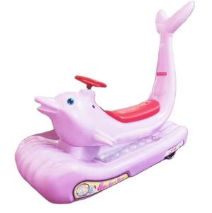 Wholesale Unisex Electric Ride On Car for Kids and Adults Dazzling Colorful Dolphin Amusement Park from china suppliers
