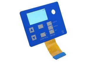 Wholesale LGF Backlighting Capacitive Membrane Switches IP67 Waterproof With AL Backer from china suppliers