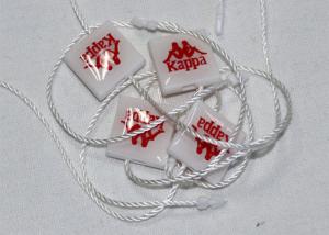 China Plastic Hanging Apparel Tags Plastic Seal Tag Epoxy Cover Surface Finishing Suppliers on sale