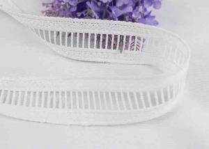 China Water Soluble MIlk Silk White Lace Trim Ribbon For Garment Dress 1/2 Inches Width on sale