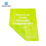 Eco Friendly Plastic Packaging Bag 0.054mm Biodegradable Shopping Bag