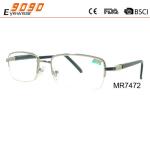 New design high quality fashionable reading glasses ,made of metal frame