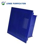 455mm × 455mm × 380mm Blue ABS HEPA Box For Medical Device Assembly