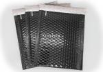 Black Metallic Shipping Envelopes , 4 * 6 Inch Bubble Shipping Envelopes
