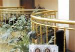 Brass Extrusion Armrest Profiles For Interior Stair Decoration