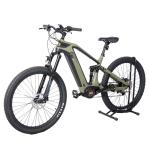 29" Fat Tire Carbon Fiber Electric Bike with 1000 Watt Motor and Full Suspension