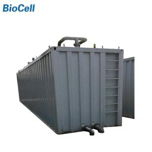 Wholesale 1.5kw Stable MBBR Wastewater Treatment Plant 2.4m Poultry Processing Wastewater Treatment from china suppliers