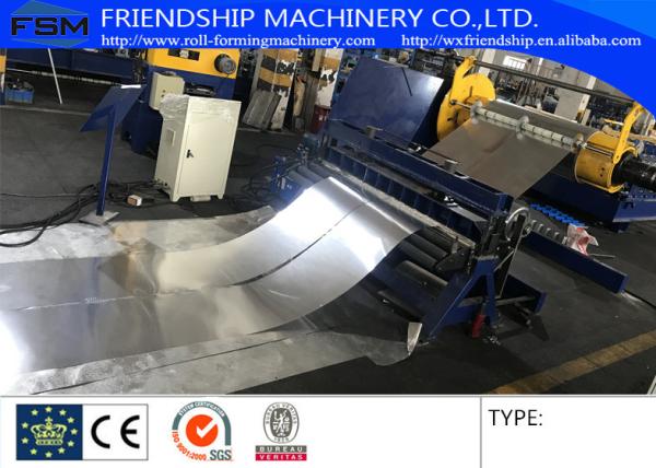 1800mmx0.18mm Thickness Steel Coil Slitting Line with 10Ton Capactiy car and