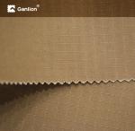 Brown Cotton Polyester T400 WR OR Anti Bacterial Fabric 225GSM