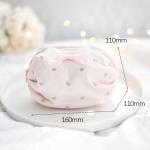 New Arrival Mini Customizable Embroidery Zipper Cosmetic Bag With Bow