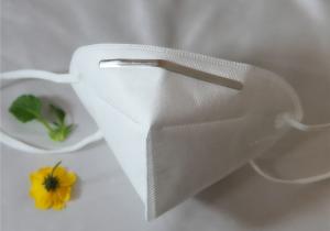 Wholesale 3D Fold Dust KN95 Disposable Earloop Face Mask 5 Ply Filtration Face Shield from china suppliers