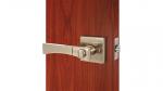Brass Keys Satin Nickel Room Tubular Door Latches Easy Installation