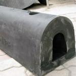 Safety D Type Boat Mooring Fenders 16 MPa Easy Installation