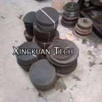 305mm Diameter 12 / 64mesh Black Wire Cloth Plain Steel Iron Mesh