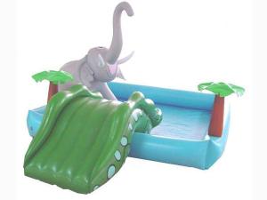 Wholesale Small Water Park Kids Inflatable Pool with Animal for Backyard Play from china suppliers