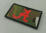 Customized Police Rubber PVC Patch with Raised Logo / Magic Tape