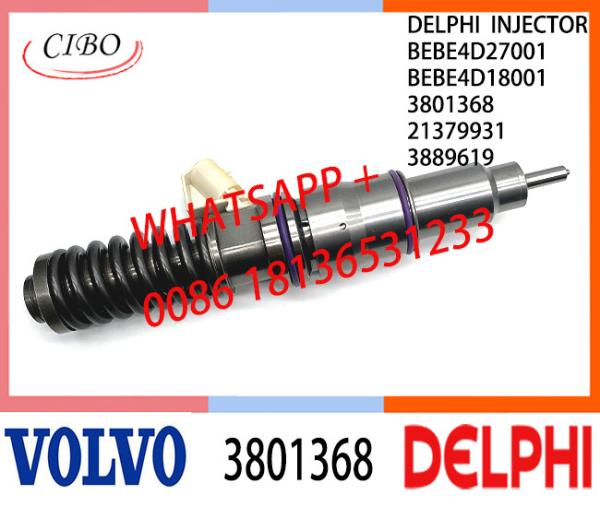Common Rail Fuel Diesel Injector 3801368 BEBE4D27001 BEBE4D18001 21379931
