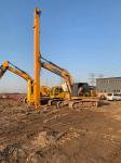 Multiscene 30-36T Excavator Telescopic Boom Long Reach For KOSUMA HITACHI VOLVO