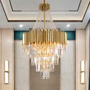 Wholesale Nordic Fancy Modern Crystal Pendant Light Home Decoration Luxury Chandelier from china suppliers