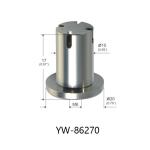 Ceiling Mounted Nickel Surface Treatment 12mm Dia Hanging Hardware YW86268