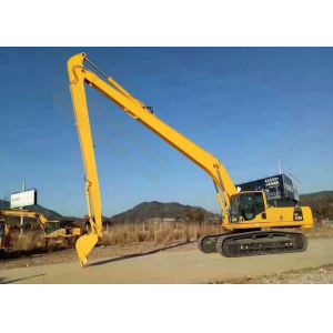 Buy cheap Komatsu Excavator Boom Stick Max Reach Cut Depth 16m Yellow Color Q345B Q690D from wholesalers